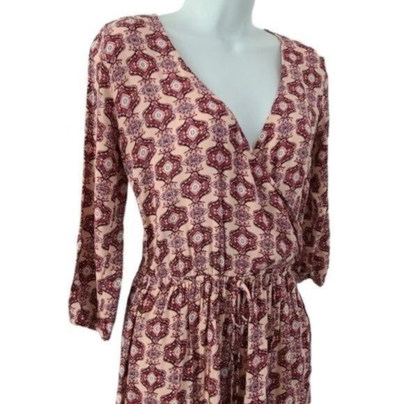 Hollister Pink wrap long sleeve Romper, size S - Picture 5 of 13